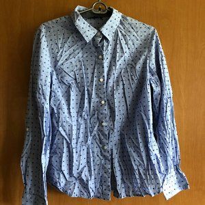 Tommy Hilfiger Blue Button Down Shirt, Size M